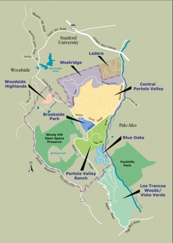 portola valley neighborhoods